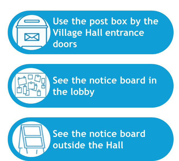 Leave a message and look at notices