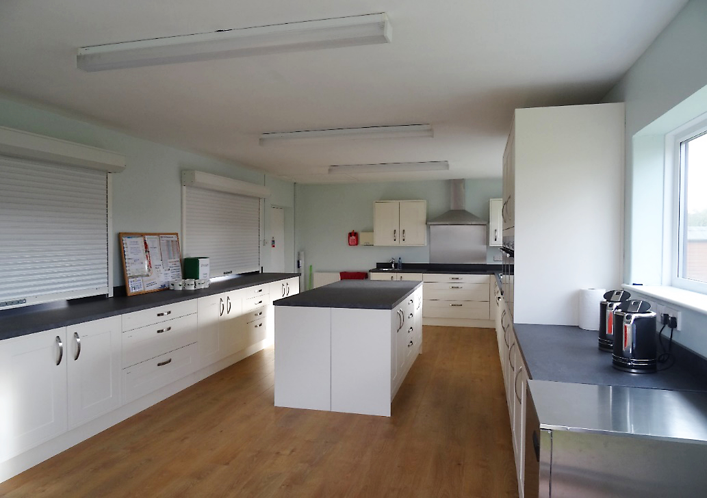 The St James South Elmham Village Hall kitchen facilities - exceptionally well equipped
